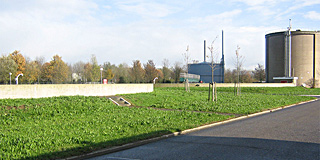 Omvorming beplanting Rioolwaterzuiveringsinstallatie